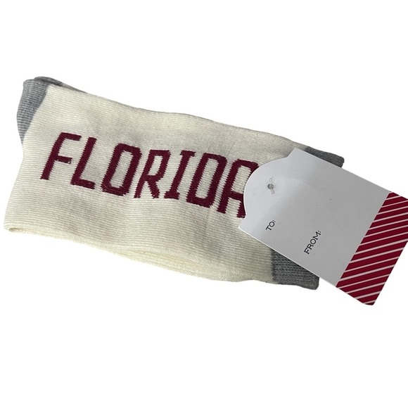 🔹5/$25🔹 Women’s NEW State‎ of Florida Socks. - Picture 1 of 5